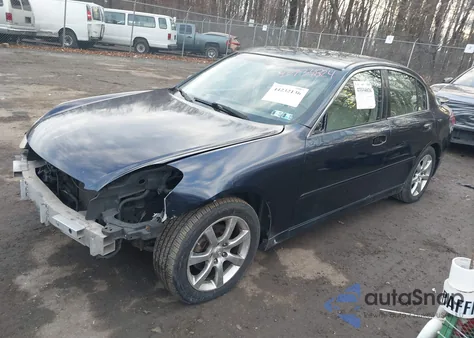 2005 Infiniti G35X z USA, uszkodzony, nr VIN JNKCV51F55M305989